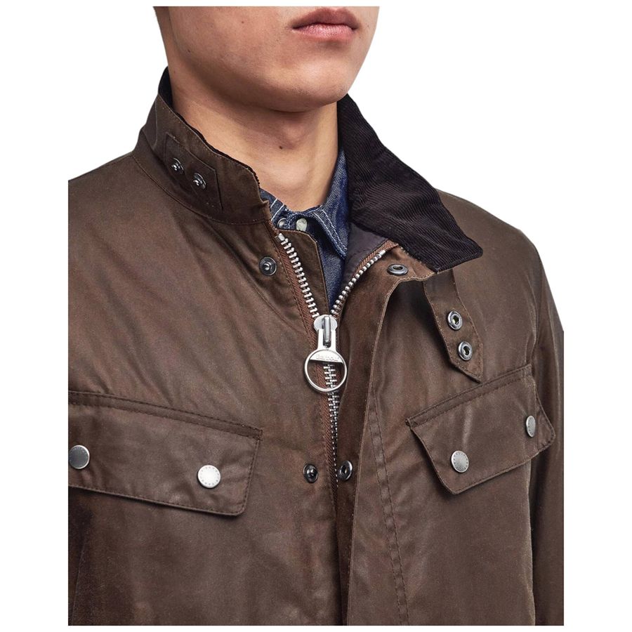 Duke giacca cerata da uomo Barbour International | MWS0337BR31